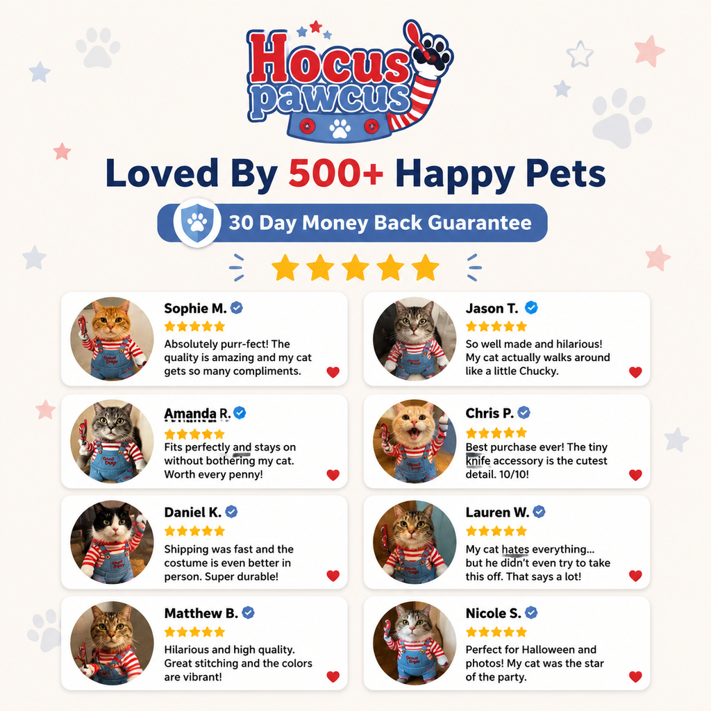 Hocus Pawcus — Spooky Doll Pet Costume